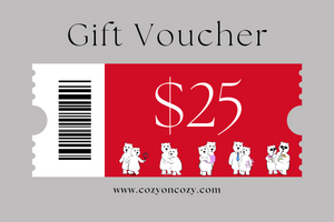 The Cozy Gift Card