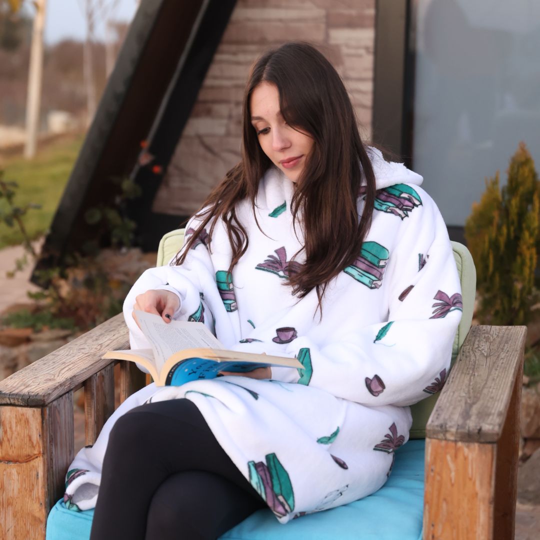 Bookloft Hoodie - CozyOnCozy