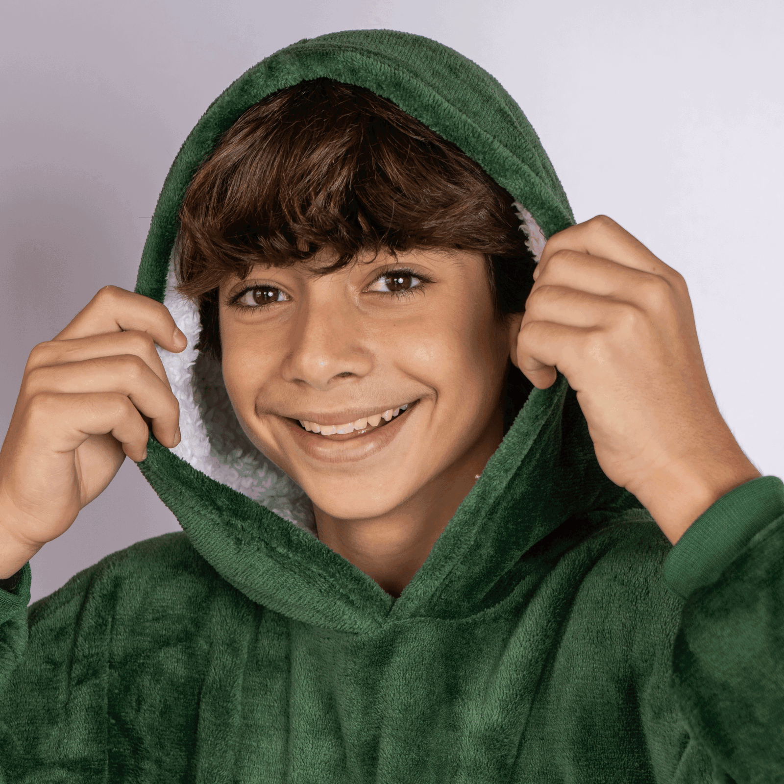 Tween Green Hoodie - CozyOnCozy