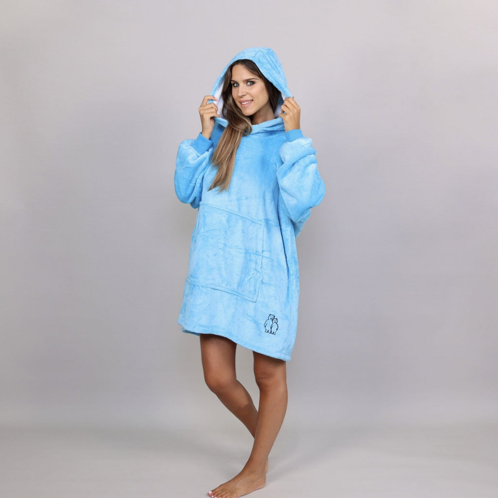 CozyOnCozy Hoodie 2.0- Light Blue - CozyOnCozy